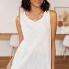 Ave Shops Clothing Heather Weather In Ivory Tank