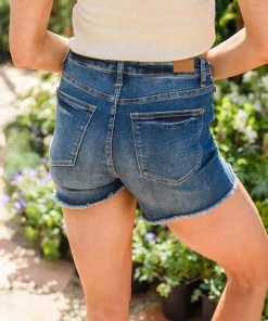 Ave Shops New Arrivals Hi-Rise Destroyed Cutoff Shorts