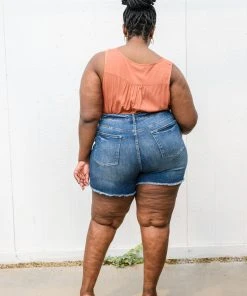 Ave Shops New Arrivals Hi-Rise Destroyed Cutoff Shorts