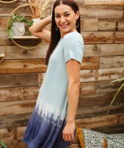 Ave Shops High & Low Tides Tie Dye Dress Dresses, Rompers, Jumpsuits