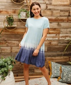 Ave Shops High & Low Tides Tie Dye Dress Dresses, Rompers, Jumpsuits