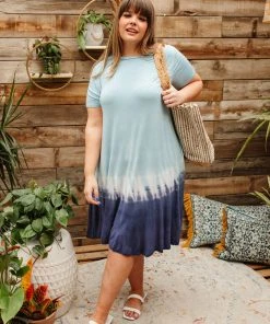 Ave Shops High & Low Tides Tie Dye Dress Dresses, Rompers, Jumpsuits