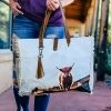 Bbags Handbags & Wallets Highland Cow Weekender Bag