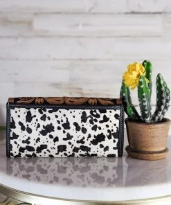 Bbags Handbags & Wallets Onyx Spotted Tooled Wallet