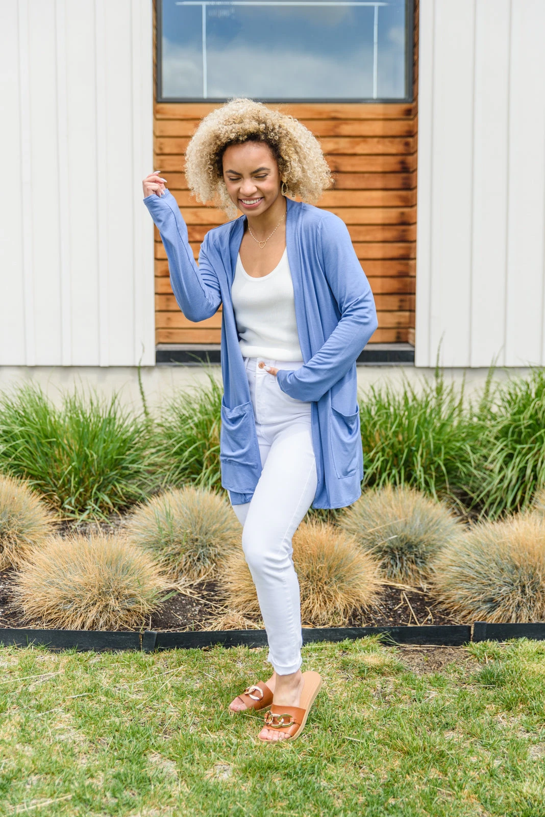 Ave Shops Homeland Blue Cardigan – New Arrivals in Cardigans & Sweaters 7 Ave Shops Homeland Blue Cardigan New Arrivals