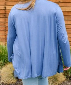 Ave Shops Homeland Blue Cardigan – New Arrivals in Cardigans & Sweaters 24 Ave Shops Homeland Blue Cardigan New Arrivals