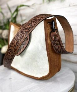 American Darling Homestead Floral Cowhide Crossbody Handbag Handbags & Wallets