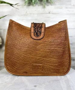 American Darling Homestead Floral Cowhide Crossbody Handbag Handbags & Wallets