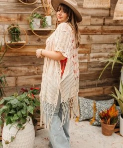 Ave Shops Clothing World Traveler Cardigan In Natural