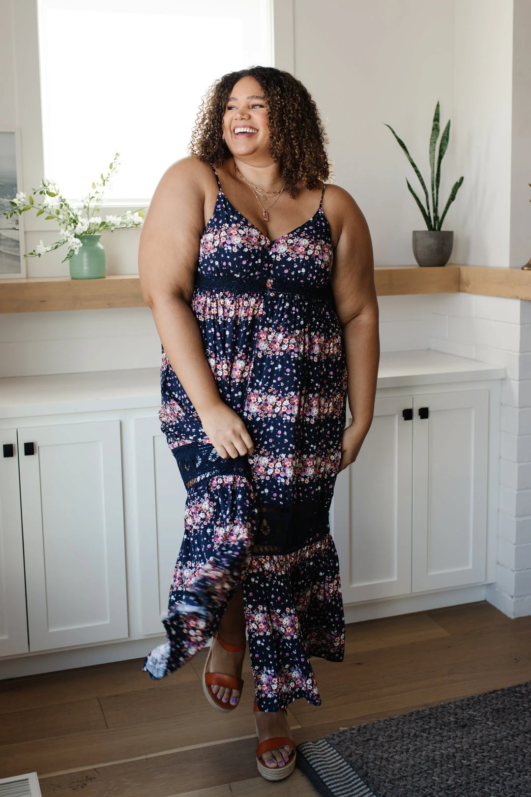 Ave Shops Stripes In Bloom Dress - Stylish Rompers & Jumpsuits for Women 19 Ave Shops Dresses, Rompers, Jumpsuits Stripes In Bloom Dress