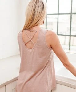 Ave Shops Mocha Mirage Tank Clothing