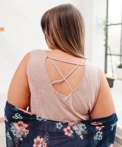 Ave Shops Mocha Mirage Tank Clothing