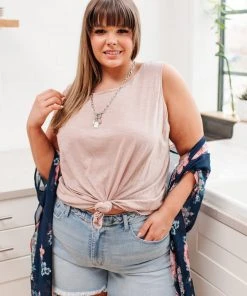 Ave Shops Mocha Mirage Tank Clothing