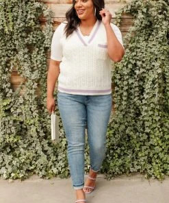 Ave Shops Power Girl Sweater Vest