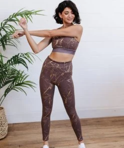Ave Shops Cocoa Kisses Leggings Lounge & Active Wear