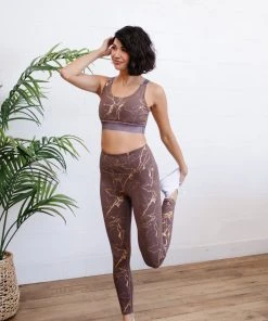 Ave Shops Cocoa Kisses Leggings Lounge & Active Wear