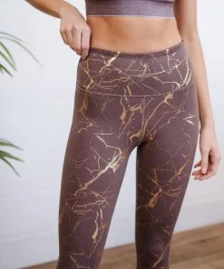Ave Shops Cocoa Kisses Leggings Lounge & Active Wear