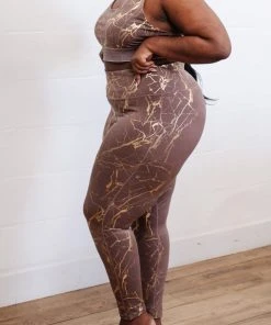 Ave Shops Cocoa Kisses Leggings Lounge & Active Wear