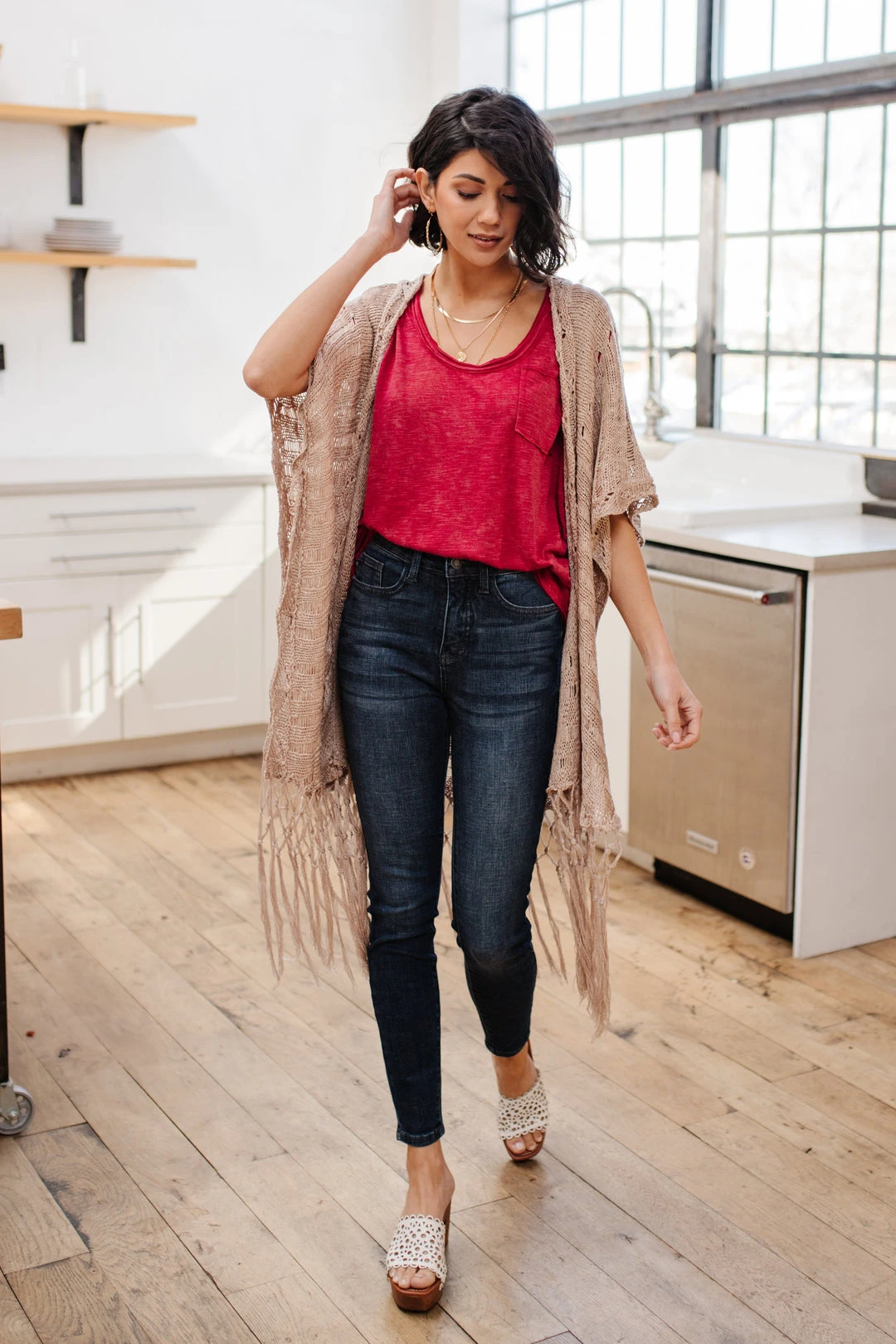 Ave Shops Super Dark Control Top Skinnies - High Waist Slimming Jeans for Women 15 Ave Shops Super Dark Control Top Skinnies