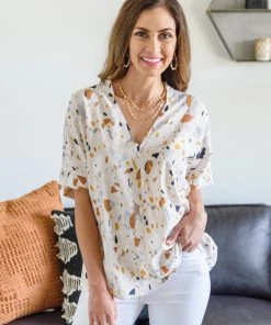 Ave Shops New Arrivals Illusion Blouse