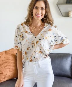 Ave Shops New Arrivals Illusion Blouse