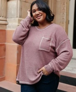 Ave Shops Clothing In Stride Dropped Shoulder Tunic