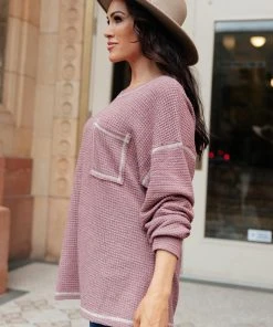 Ave Shops Clothing In Stride Dropped Shoulder Tunic