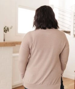 Ave Shops In The Forest Mocha Long Sleeve Top - Stylish & Comfortable Tops & Blouses 29 Ave Shops In The Forest Top In Mocha Clothing