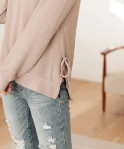 Ave Shops In The Forest Mocha Long Sleeve Top - Stylish & Comfortable Tops & Blouses 22 Ave Shops In The Forest Top In Mocha Clothing