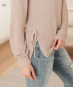 Ave Shops In The Forest Mocha Long Sleeve Top - Stylish & Comfortable Tops & Blouses 25 Ave Shops In The Forest Top In Mocha Clothing