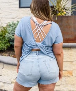 Ave Shops New Arrivals In The Twist Top In Blue