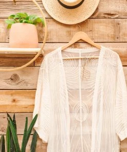 Ave Shops Villa Kimono - Stylish Short Sleeve Top & Blouse for Women 24 Ave Shops Clothing In The Villa Kimono