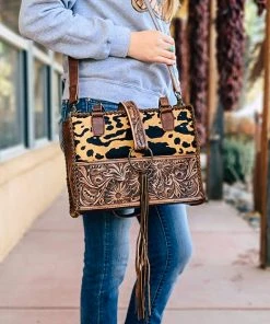 American Darling Into The Wild Leather Handbag Handbags & Wallets