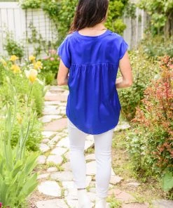 Ave Shops New Arrivals Isn't It Ironic Shirt In Blue