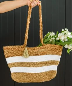 Ave Shops It's All Good Woven Tote