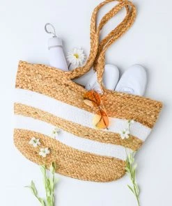 Ave Shops It's All Good Woven Tote