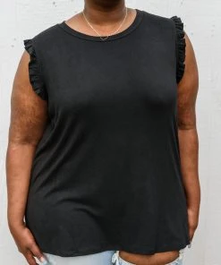 Ave Shops New Arrivals Jamie Top In Black