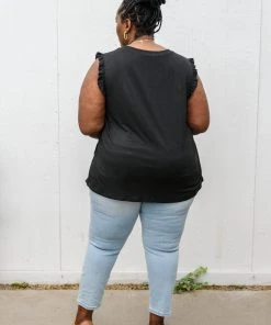 Ave Shops New Arrivals Jamie Top In Black