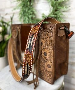 American Darling Jazzy Feather Purse Strap