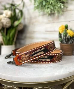 American Darling Jazzy Feather Purse Strap