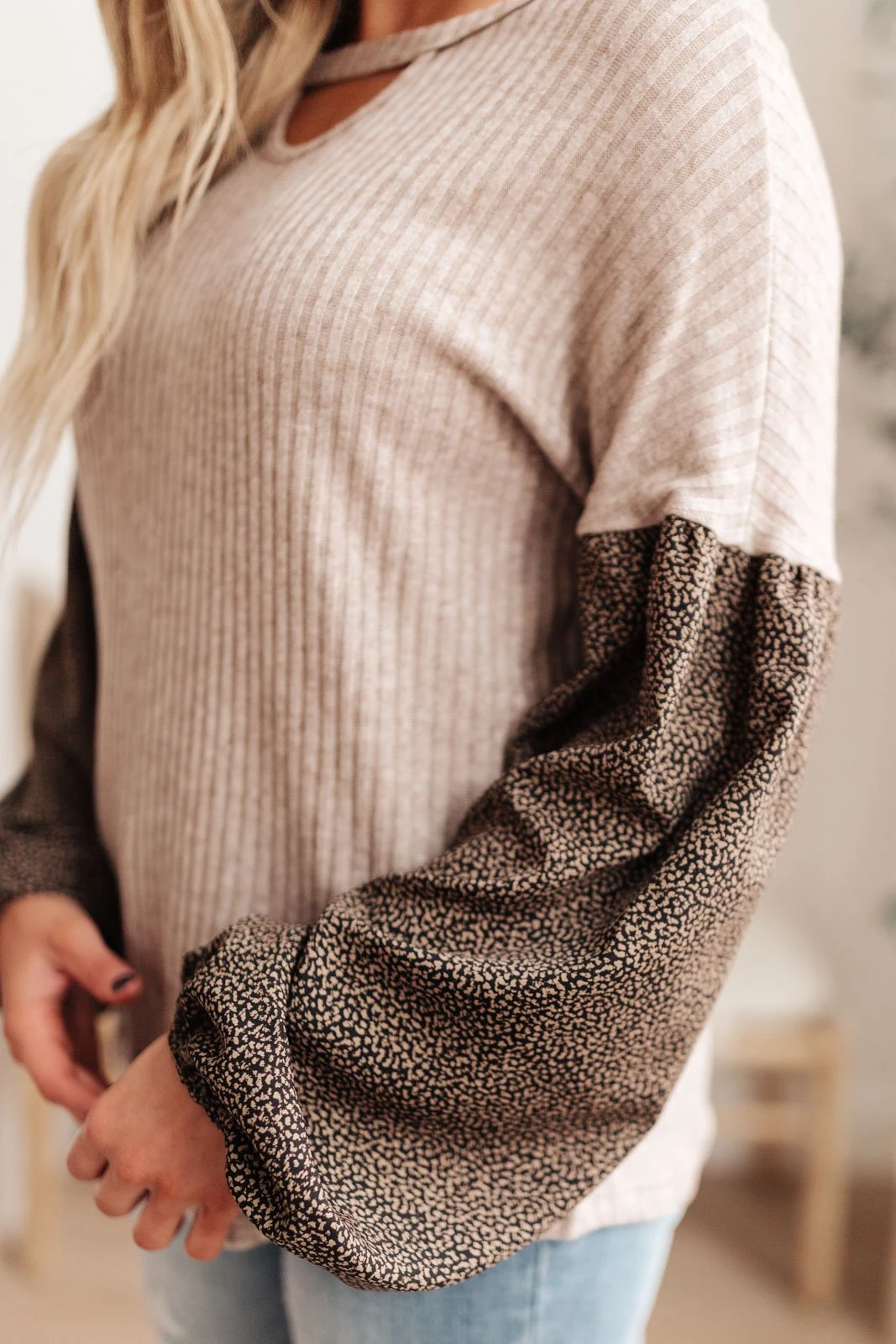 Ave Shops Jennica Top In Taupe - Stylish Long Sleeve Blouse for Women 17 Ave Shops Jennica Top In Taupe Clothing