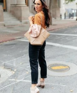 Ave Shops Jennica Top In Warm Spice | Long Sleeve Tops for Women | Elegant Tops & Blouses 23 Ave Shops Jennica Top In Warm Spice