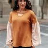 Ave Shops Jennica Top In Warm Spice