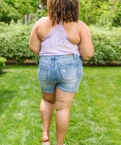 Ave Shops Judy Hi-Rise Destroyed Shorts New Arrivals