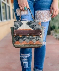 Myra Justified Aztec Small Crossbody Handbag