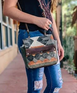 Myra Justified Aztec Small Crossbody Handbag