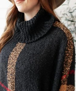 Ave Shops DOORBUSTER Keep It Cozy Poncho Cardigans, Sweaters, Outerwear