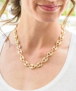 Ave Shops Statement Chain Necklace