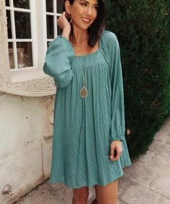 Ave Shops Clothing Lake House Swiss Dot Tunic