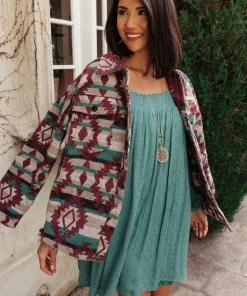 Ave Shops Clothing Mountain Top Shacket - Stylish Cardigan & Outerwear for Women 43 Ave Shops Clothing Mountain Top Shacket